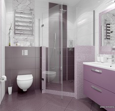 Дизайн интерьера ванной 1