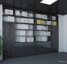 Дизайн интерьера офисной мебели 2