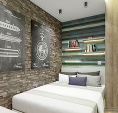 Дизайн интерьера спальни 8